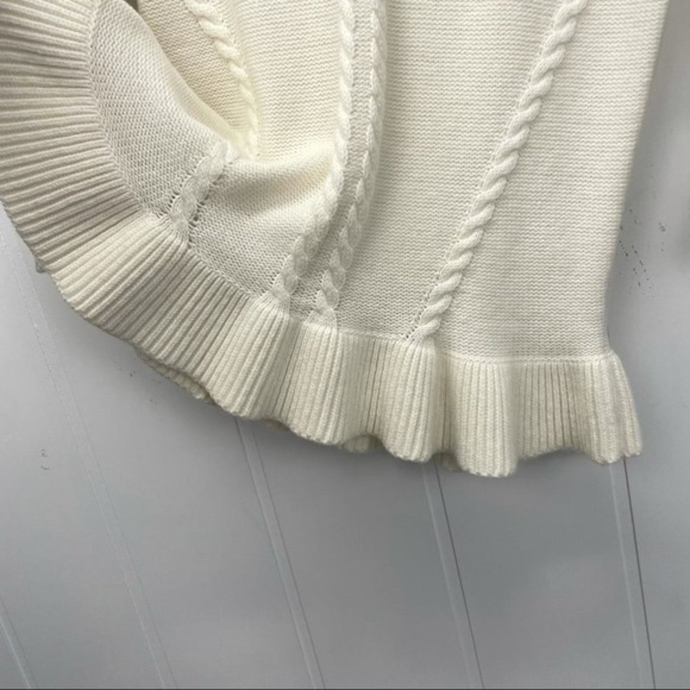 kate spade Ivory Cable Knit Sweater - Picture 7 of 14